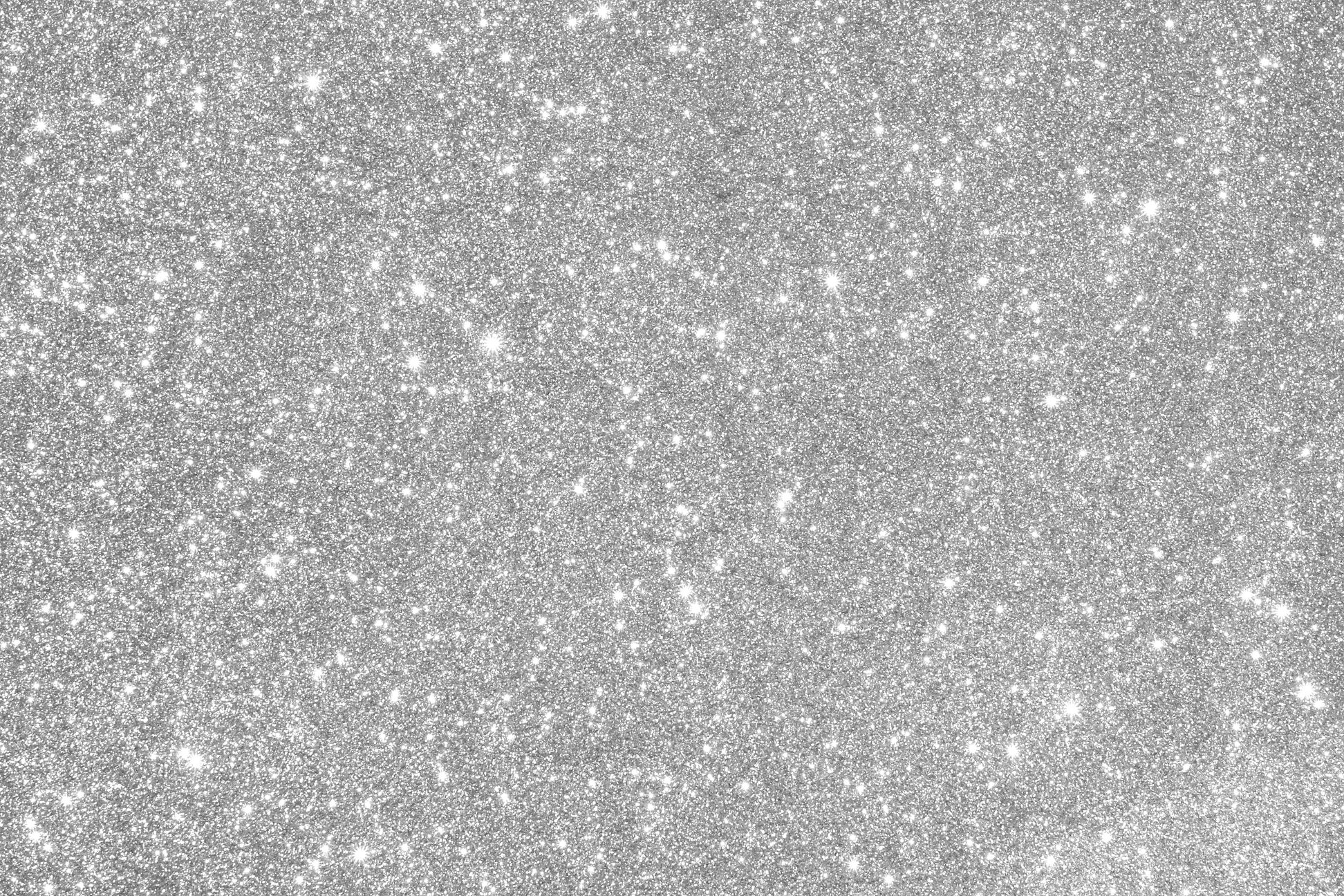 Silver glittering background