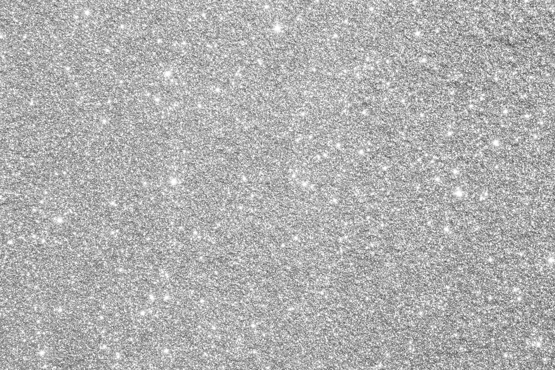 Silver glittering background